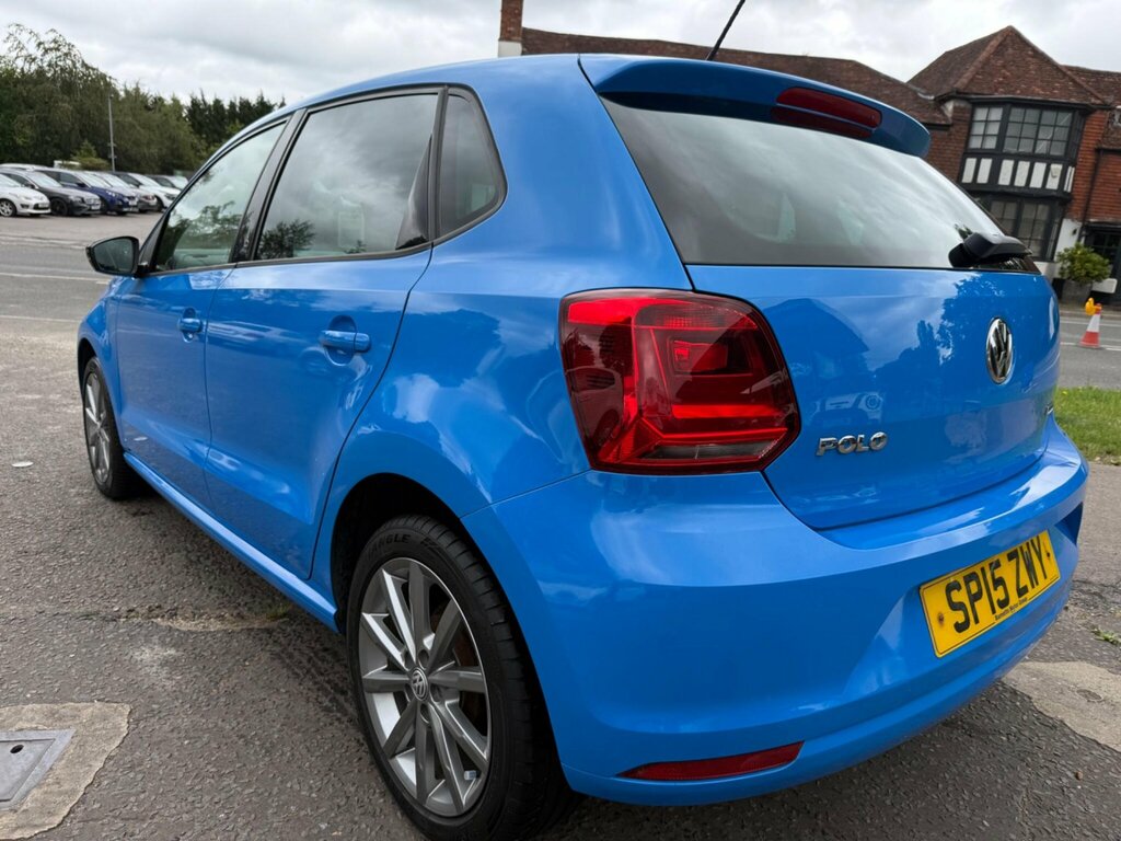 Volkswagen Polo 1.0 Bluemotion Tech Se Design Euro 6 Ss Blue #4