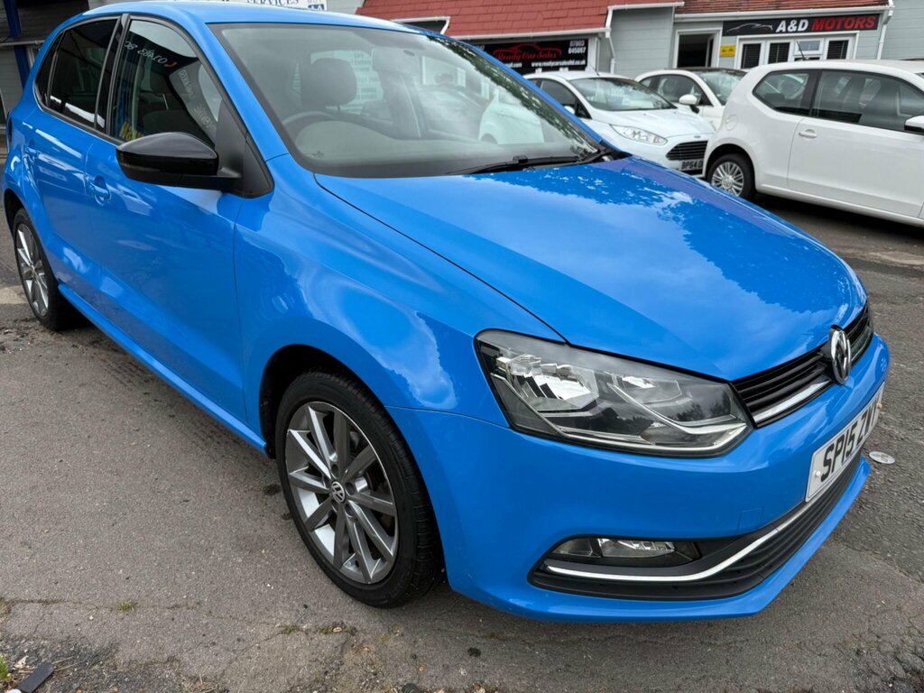 Volkswagen Polo 1.0 Bluemotion Tech Se Design Euro 6 Ss Blue #5