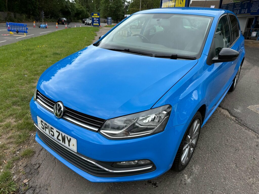 Volkswagen Polo 1.0 Bluemotion Tech Se Design Euro 6 Ss Blue #6