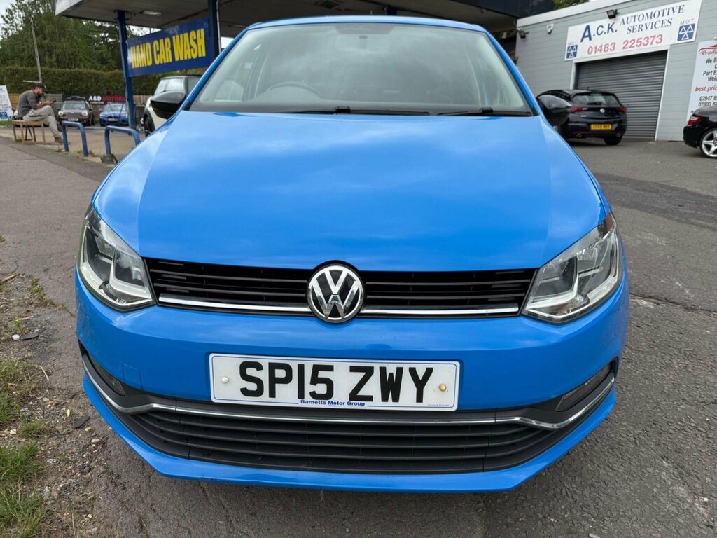Volkswagen Polo 1.0 Bluemotion Tech Se Design Euro 6 Ss Blue #2