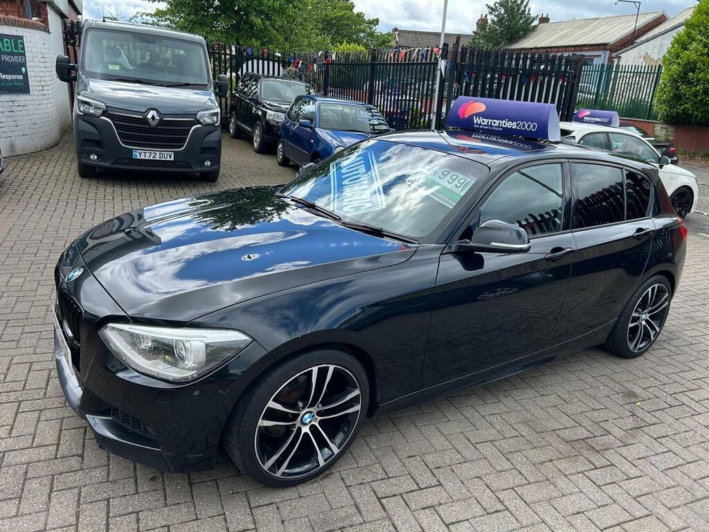 BMW 1 Series 2.0 118D M Sport Euro 5 S S Black #3