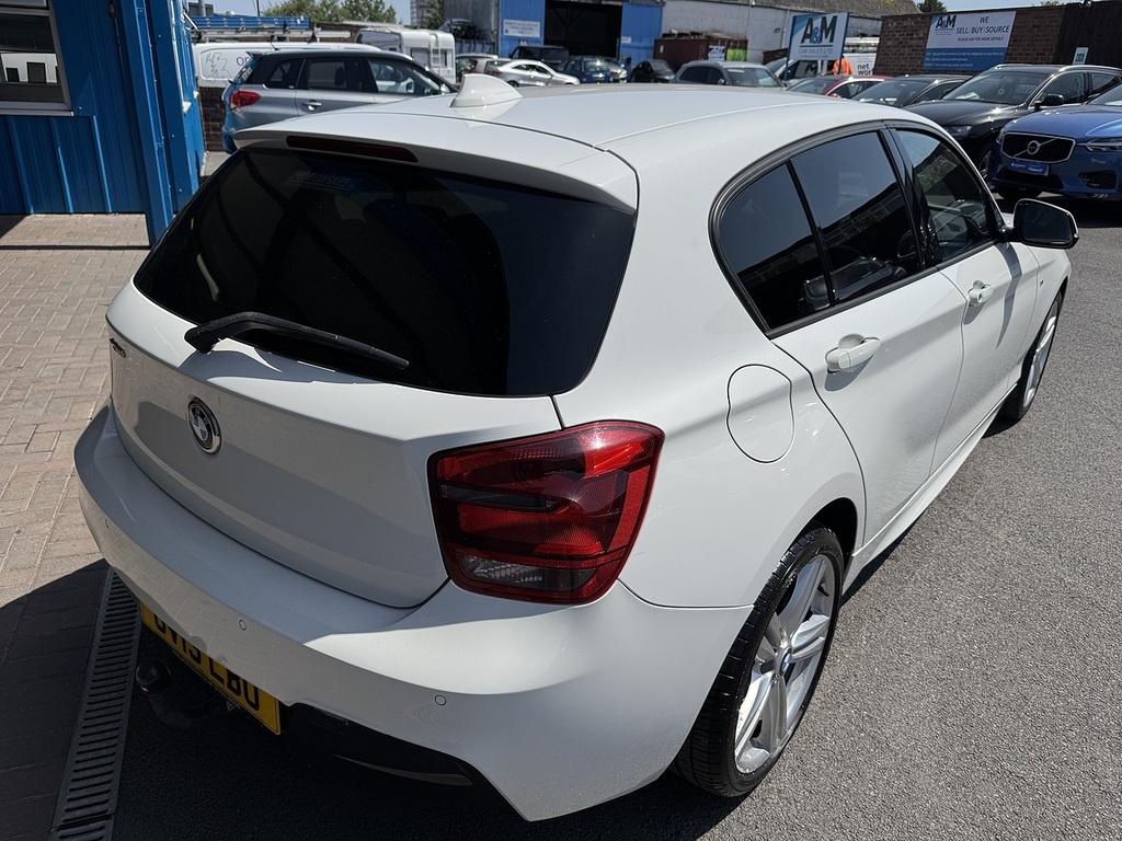 BMW 1 Series 120D Xdrive M Sport U15491491 OY13LBU White #5