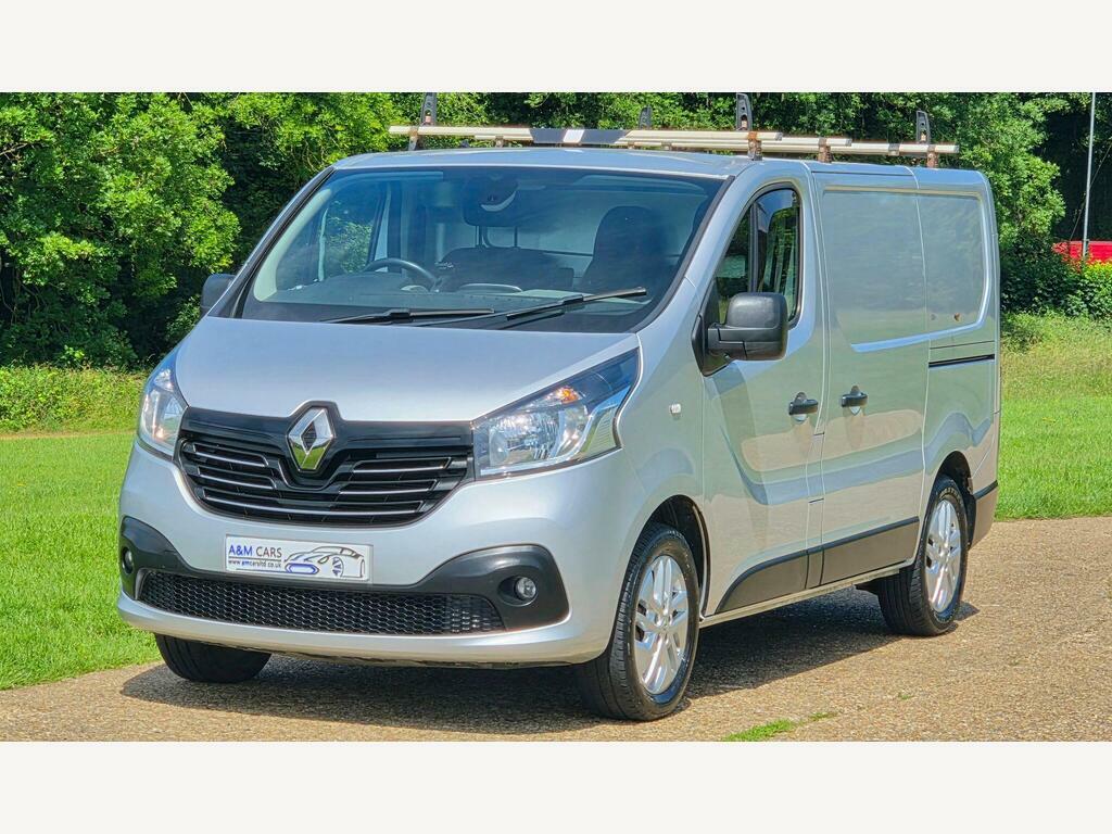 Renault Trafic 1.6 Dci 27 Sport Nav Swb Standard Roof Euro 6 Silver