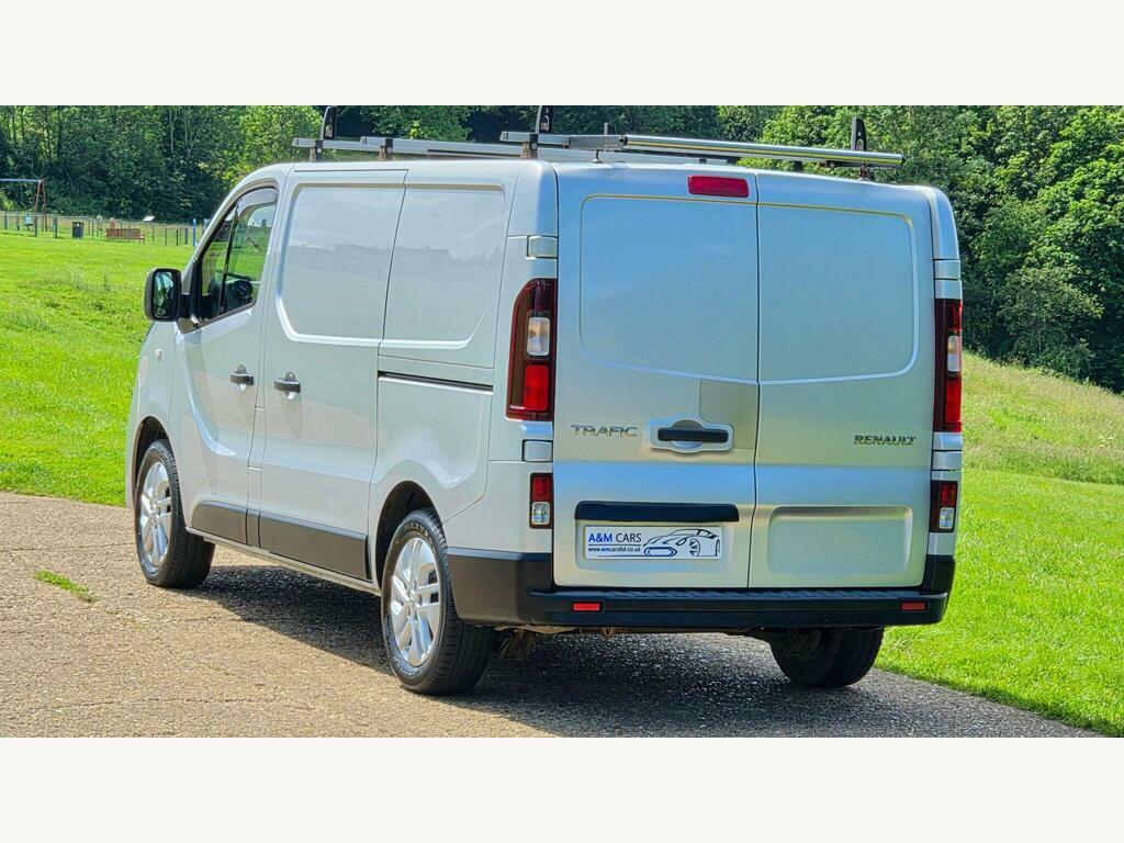 Renault Trafic 1.6 Dci 27 Sport Nav Swb Standard Roof Euro 6 Silver #4