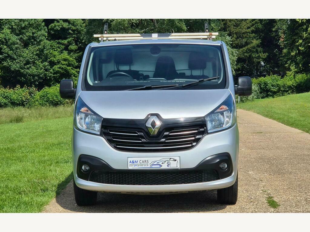 Renault Trafic 1.6 Dci 27 Sport Nav Swb Standard Roof Euro 6 Silver #2