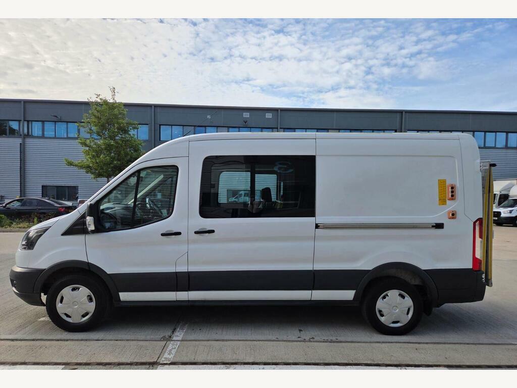 Ford Transit Custom 2.0 350 Ecoblue Fwd L3 H2 Euro 6 White #4