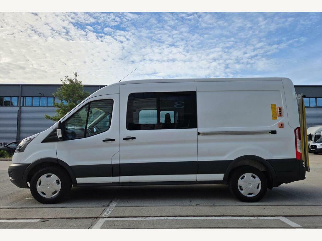Ford Transit Custom 2.0 350 Ecoblue Fwd L3 H2 Euro 6 White #2