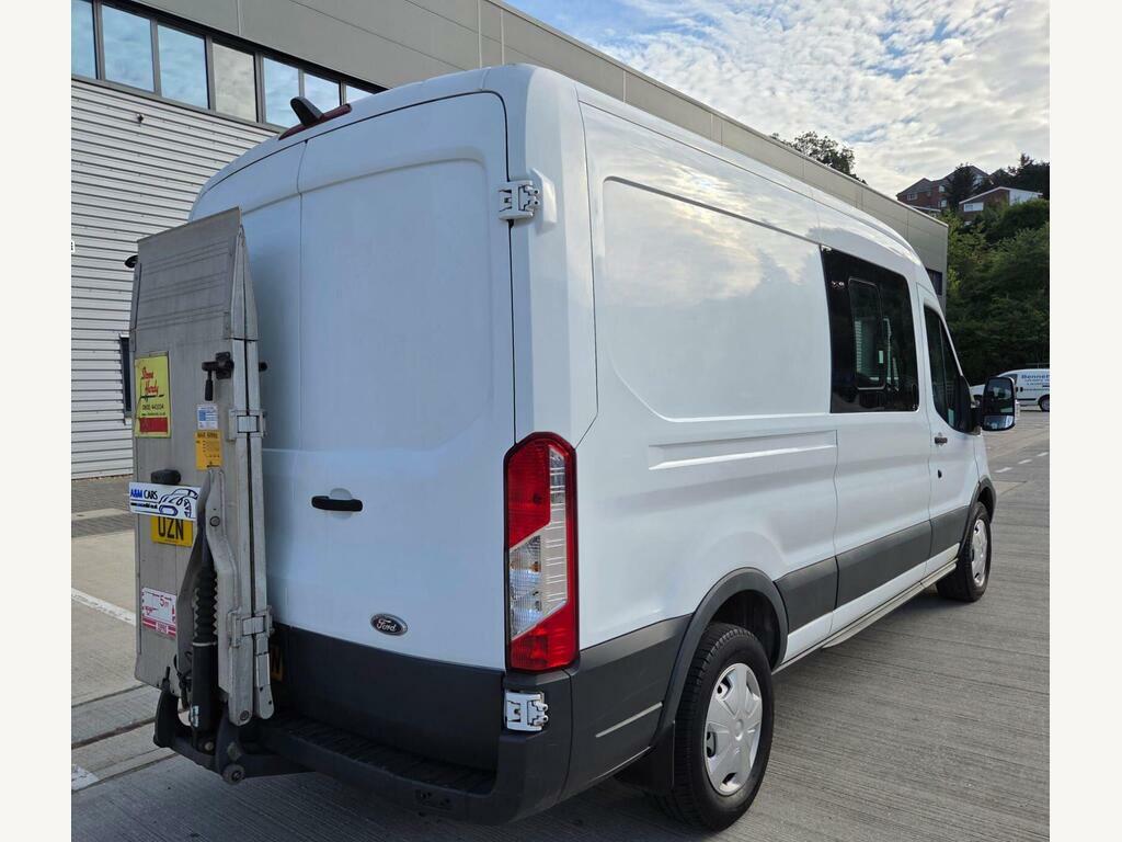 Ford Transit Custom 2.0 350 Ecoblue Fwd L3 H2 Euro 6 White #6