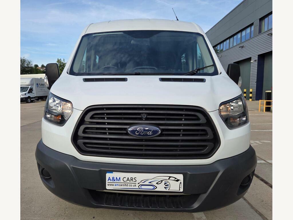 Ford Transit Custom 2.2 410 Shr Bus 15 Str 124 Bhp.15 Seatslwbeuro White #9