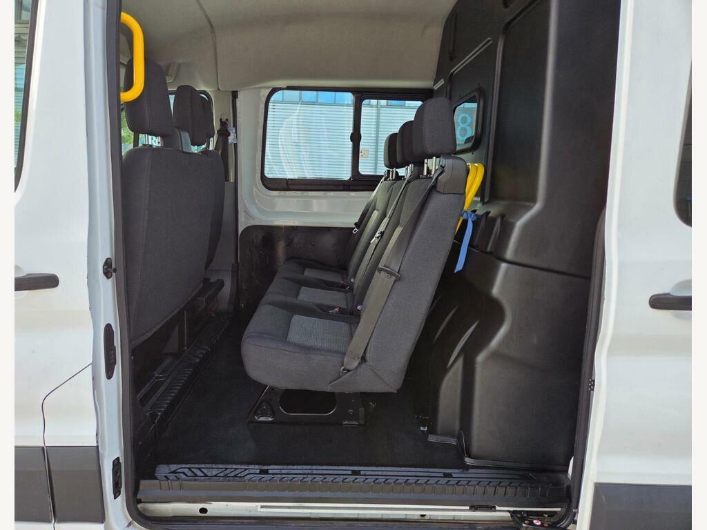 Ford Transit Custom 2.2 410 Shr Bus 15 Str 124 Bhp.15 Seatslwbeuro White #15