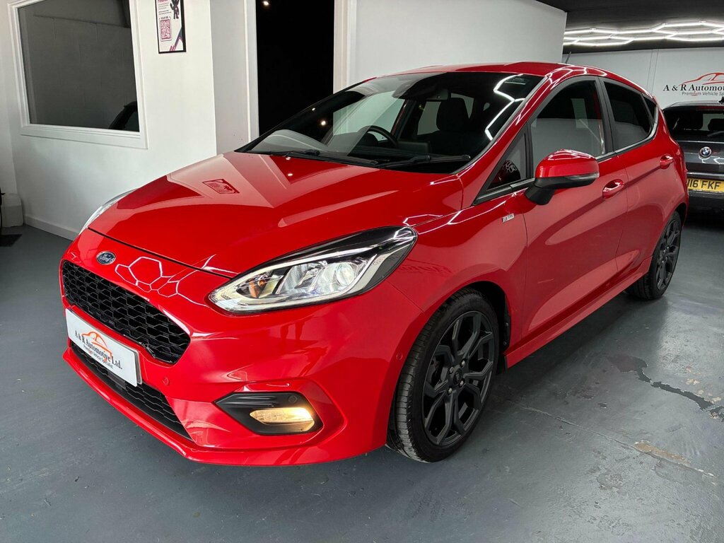 Ford Fiesta 1.0T Ecoboost Mhev St-line Edition Euro 6 Ss FE21ZUC Red #4
