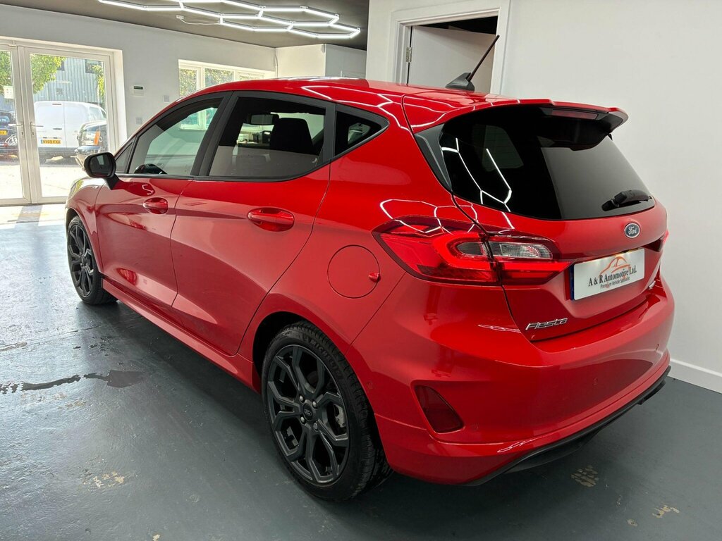 Ford Fiesta 1.0T Ecoboost Mhev St-line Edition Euro 6 Ss FE21ZUC Red #5