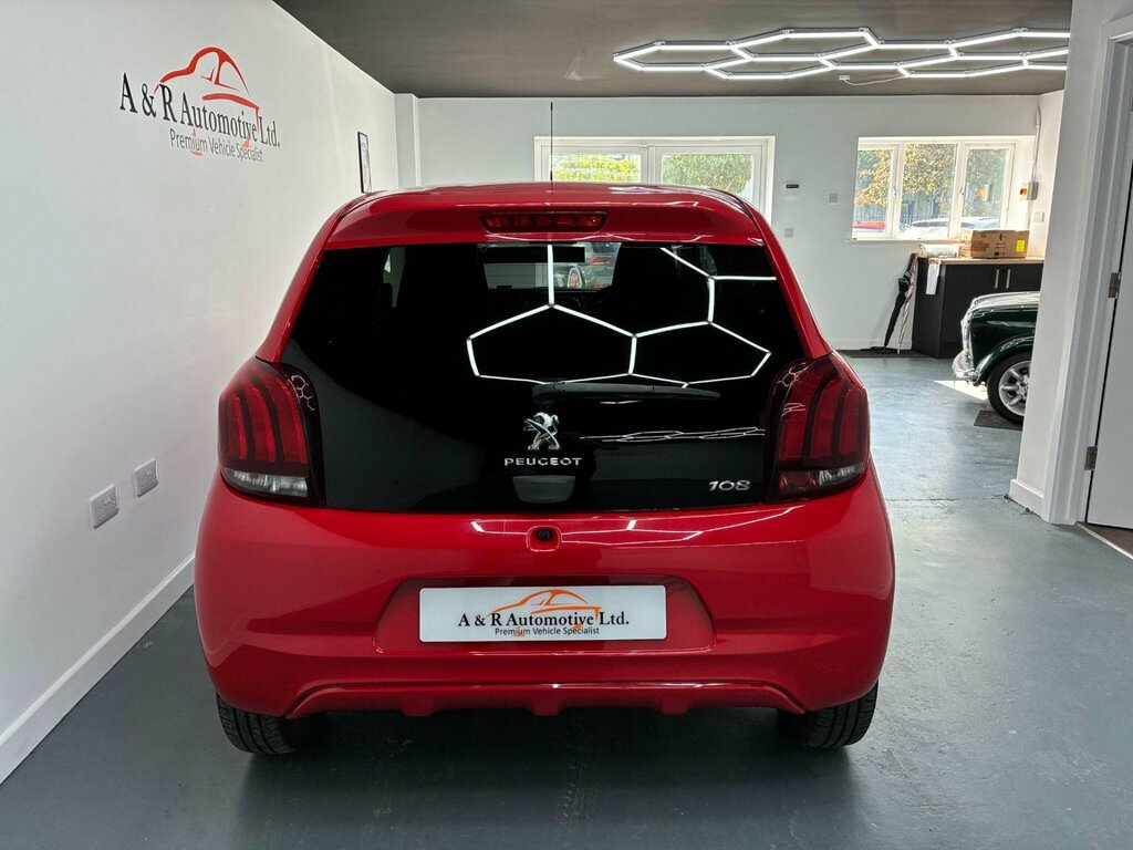 Peugeot 108 Hatchback Red #11