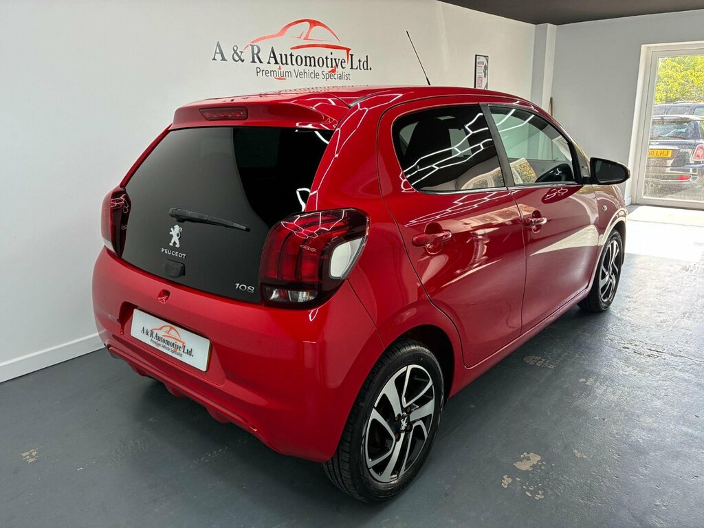 Peugeot 108 Hatchback Red #12