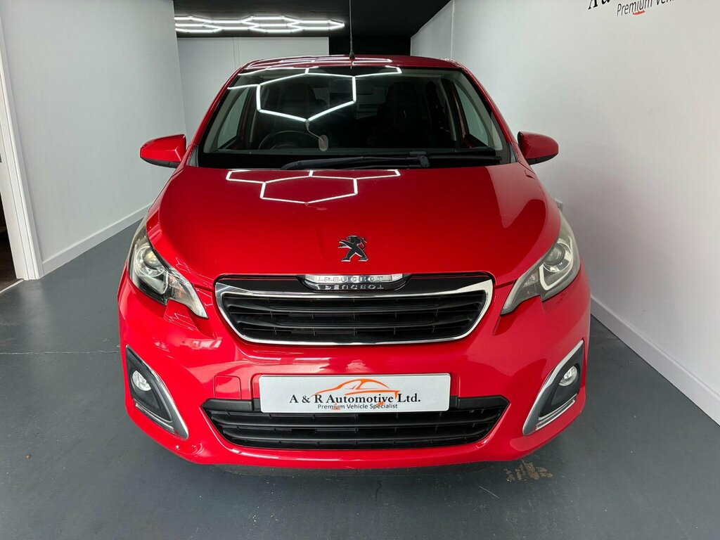 Peugeot 108 1.2 Puretech Allure Euro 6 Red #4