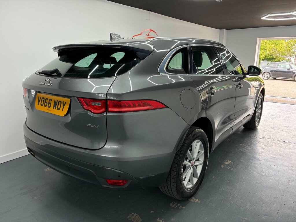 Jaguar F-Pace Suv 2.0 D180 Portfolio Awd Euro 6 Ss Silver #10