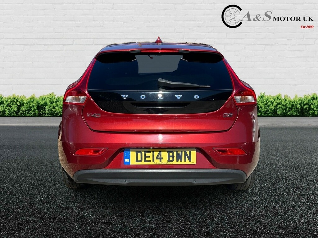 Volvo V40 Hatchback 1.6 D2 Se Lux 201414 DE14BWN Red #5