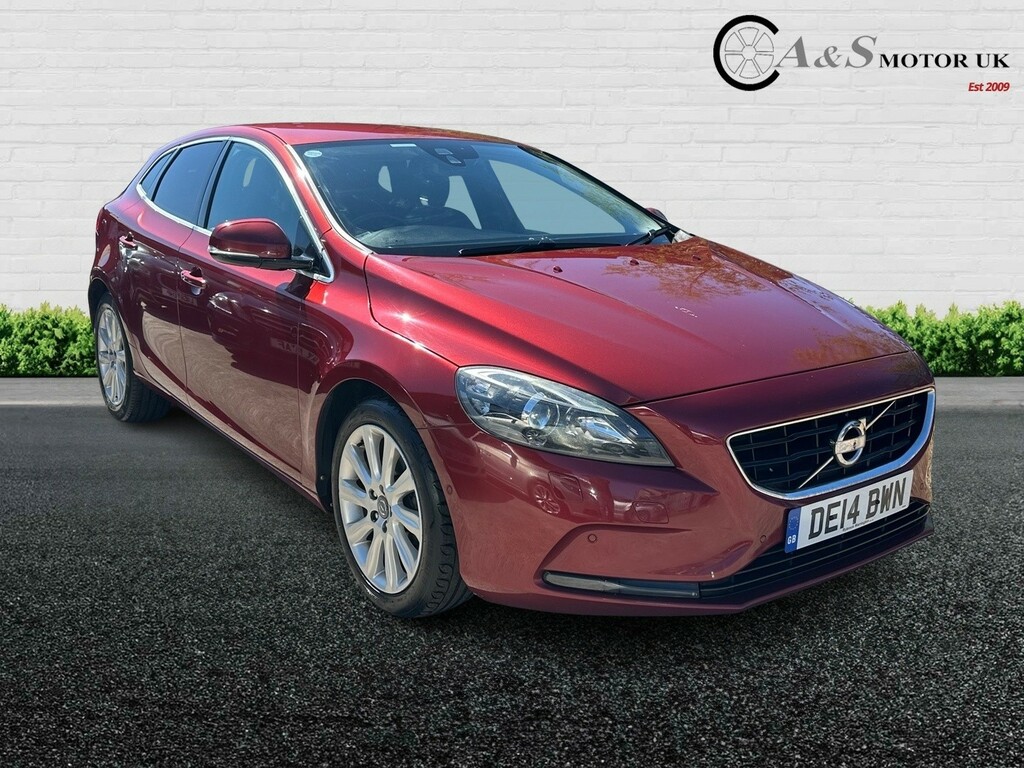 Volvo V40 Hatchback 1.6 D2 Se Lux 201414 DE14BWN Red #3