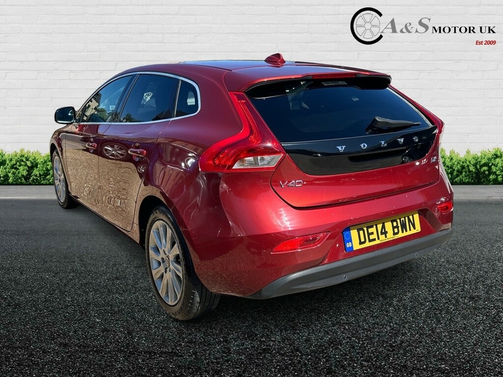Volvo V40 Hatchback 1.6 D2 Se Lux 201414 DE14BWN Red #6