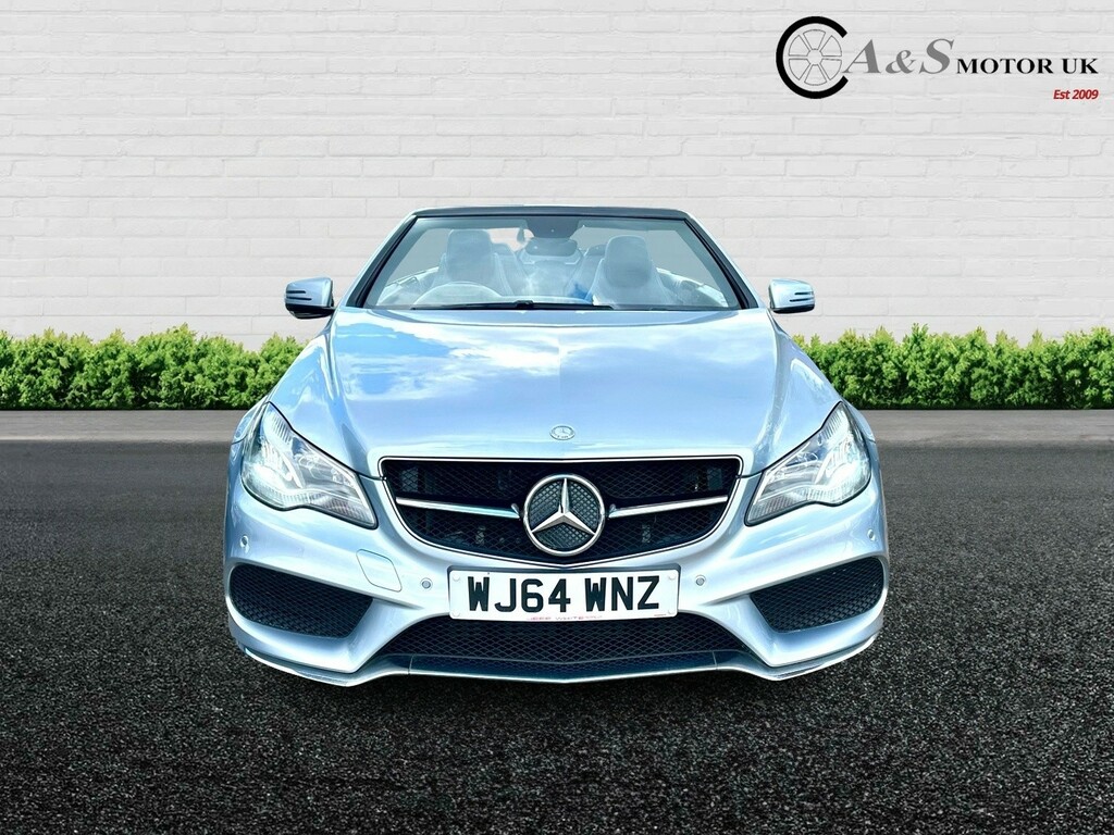 Mercedes-Benz E Class Convertible 2.1 E220 Cdi Amg Sport 201464 WJ64WNZ Silver #2