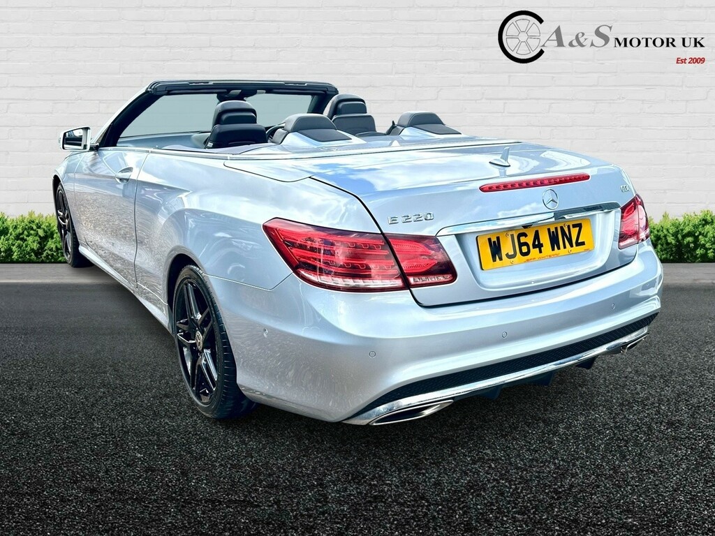 Mercedes-Benz E Class Convertible 2.1 E220 Cdi Amg Sport 201464 WJ64WNZ Silver #6