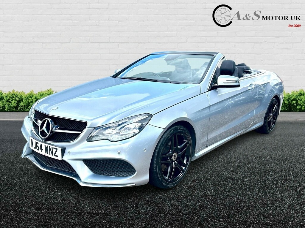 Mercedes-Benz E Class Convertible 2.1 E220 Cdi Amg Sport 201464 WJ64WNZ Silver