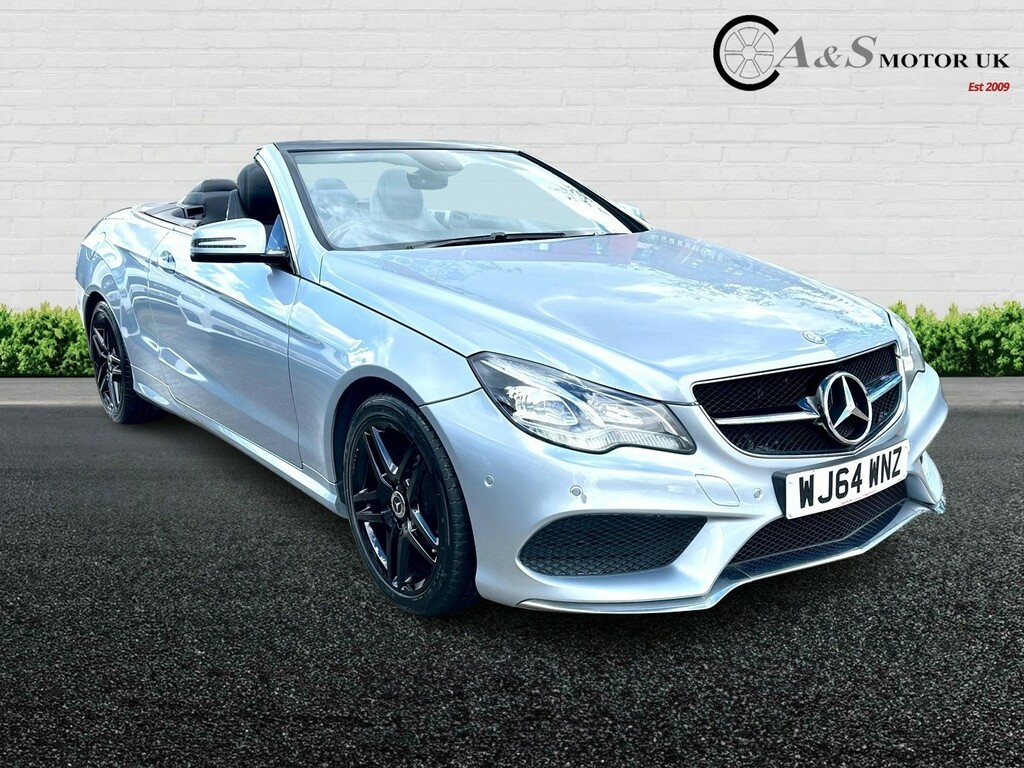 Mercedes-Benz E Class Convertible 2.1 E220 Cdi Amg Sport 201464 WJ64WNZ Silver #3
