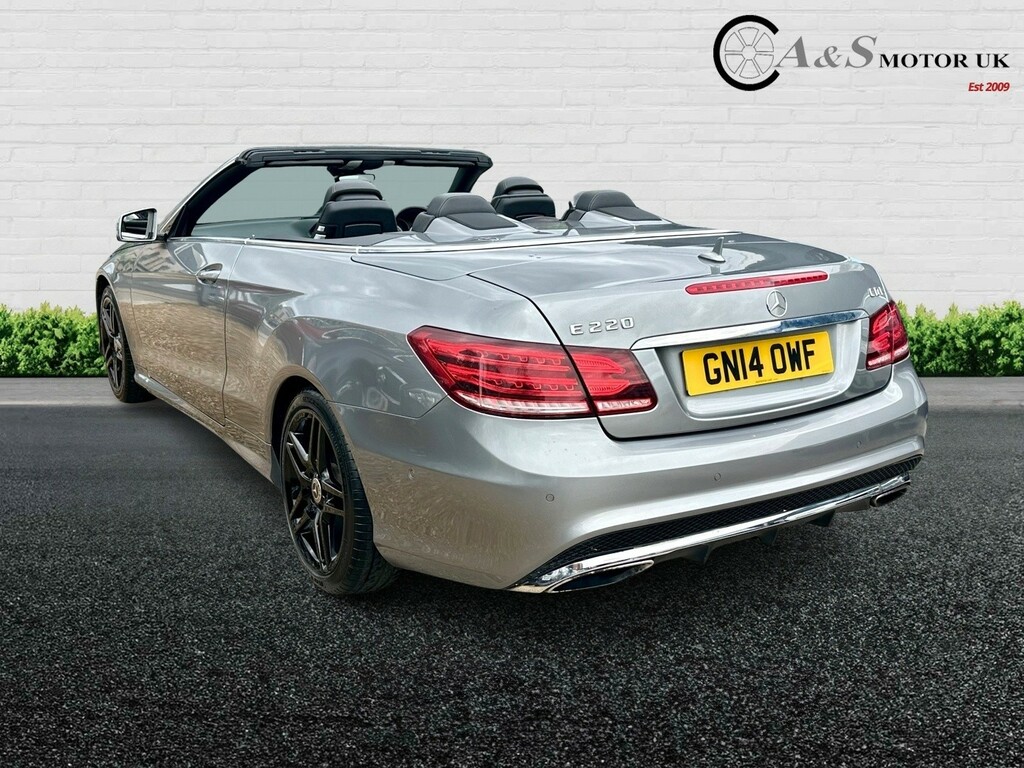 Mercedes-Benz E Class Convertible 2.1 E220 Cdi Amg Sport 201414 GN14OWF Silver #6