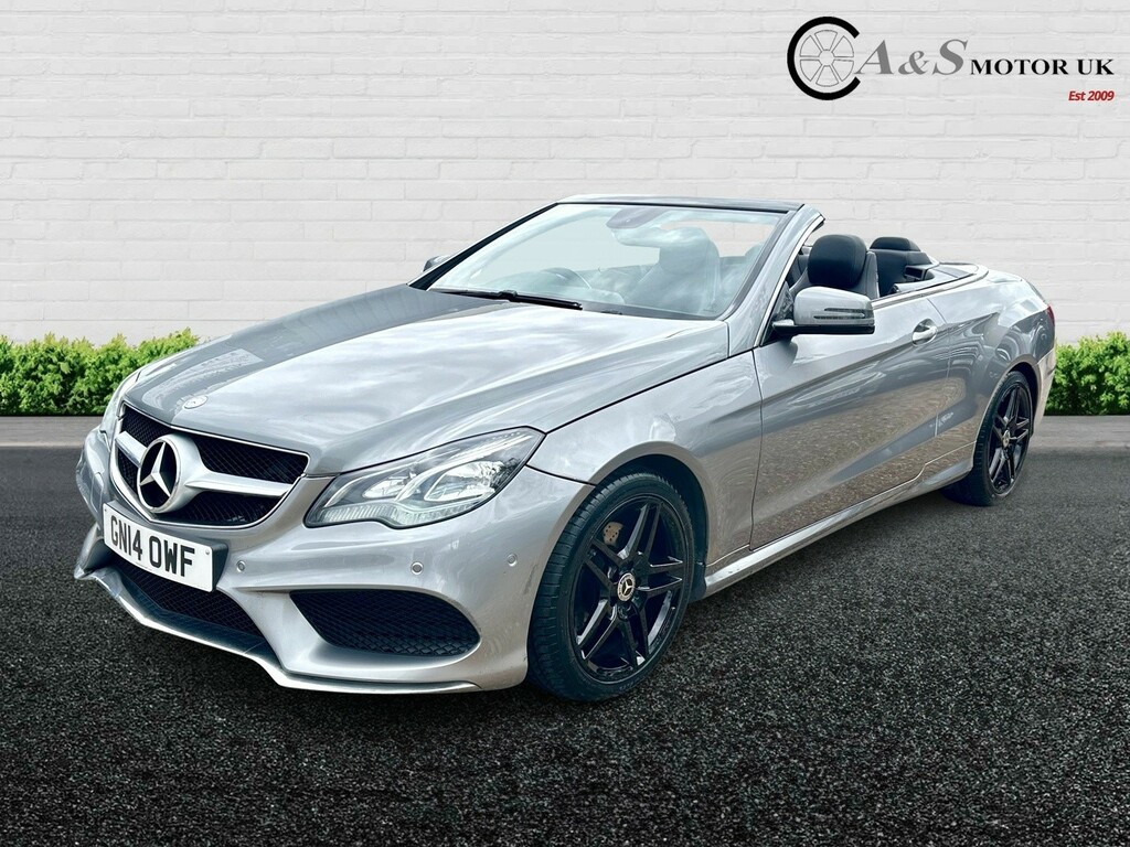 Mercedes-Benz E Class Convertible 2.1 E220 Cdi Amg Sport 201414 GN14OWF Silver