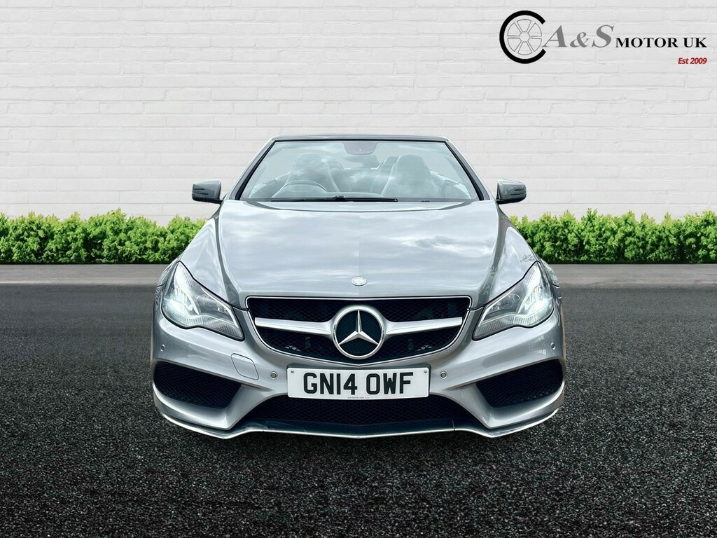 Mercedes-Benz E Class Convertible 2.1 E220 Cdi Amg Sport 201414 GN14OWF Silver #2