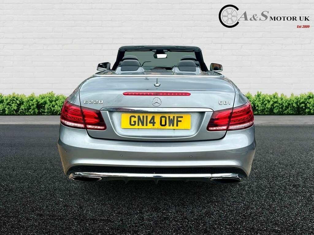 Mercedes-Benz E Class Convertible 2.1 E220 Cdi Amg Sport 201414 GN14OWF Silver #5