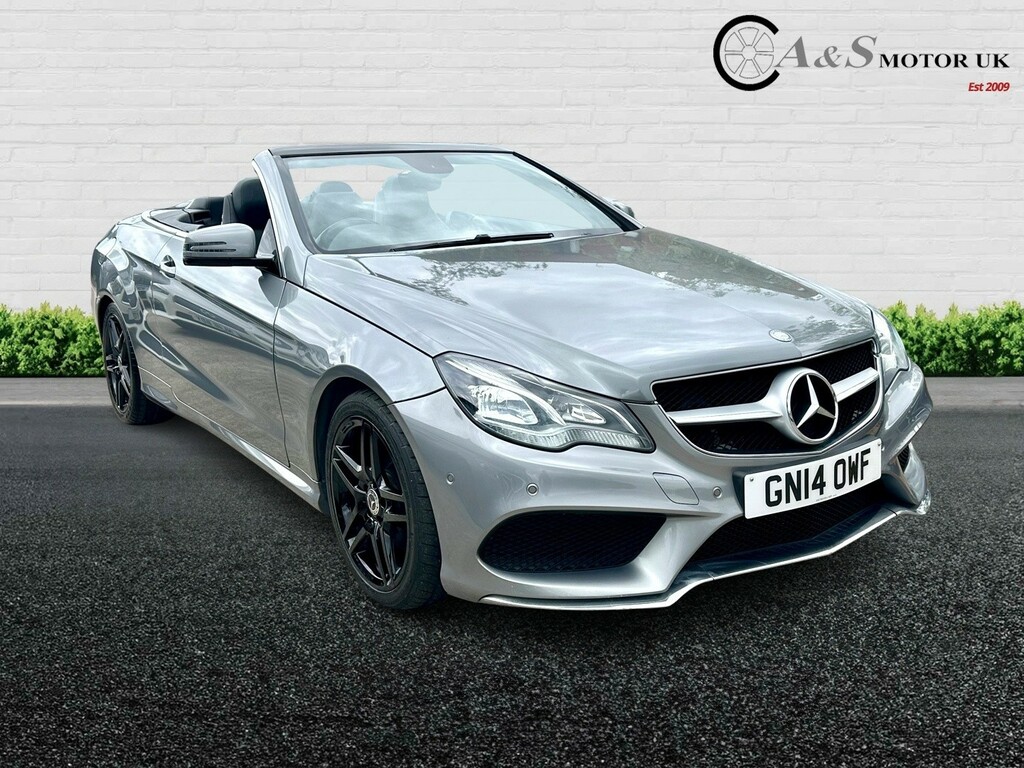 Mercedes-Benz E Class Convertible 2.1 E220 Cdi Amg Sport 201414 GN14OWF Silver #3