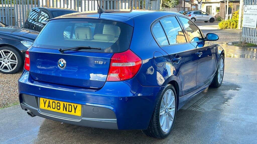 BMW 1 Series 118D Se Silver #62