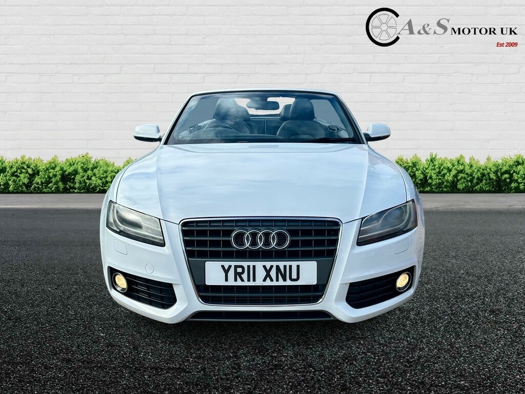 Audi A5 Convertible 2.0 Tdi S Line 201111 White #2