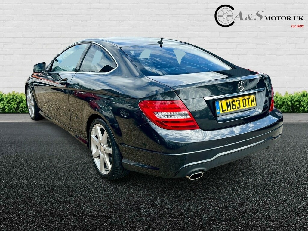 Mercedes-Benz C Class Coupe 2.1 C250 Cdi Amg Sport 201363 LM63OTH Black #6