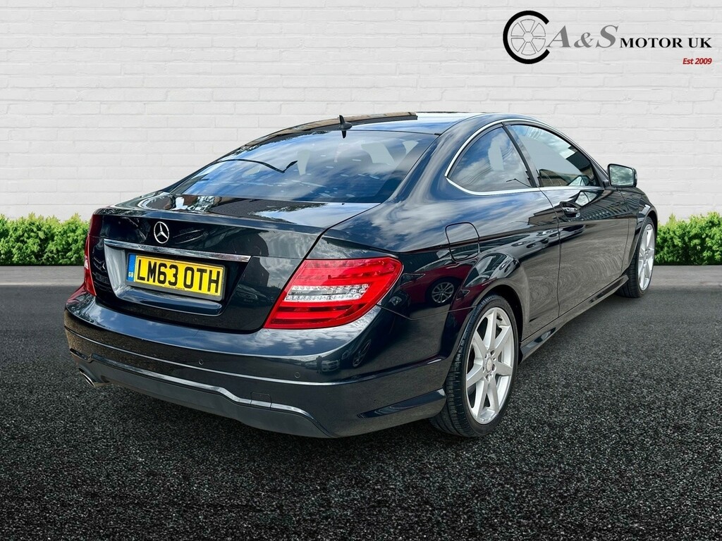 Mercedes-Benz C Class Coupe 2.1 C250 Cdi Amg Sport 201363 LM63OTH Black #4