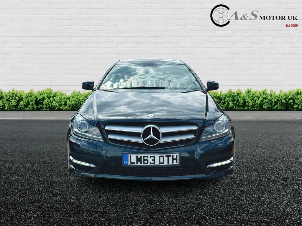 Mercedes-Benz C Class Coupe 2.1 C250 Cdi Amg Sport 201363 LM63OTH Black #2