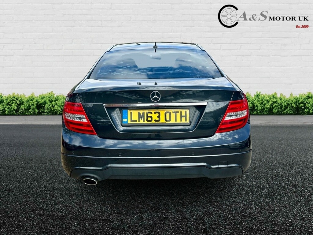 Mercedes-Benz C Class Coupe 2.1 C250 Cdi Amg Sport 201363 LM63OTH Black #5