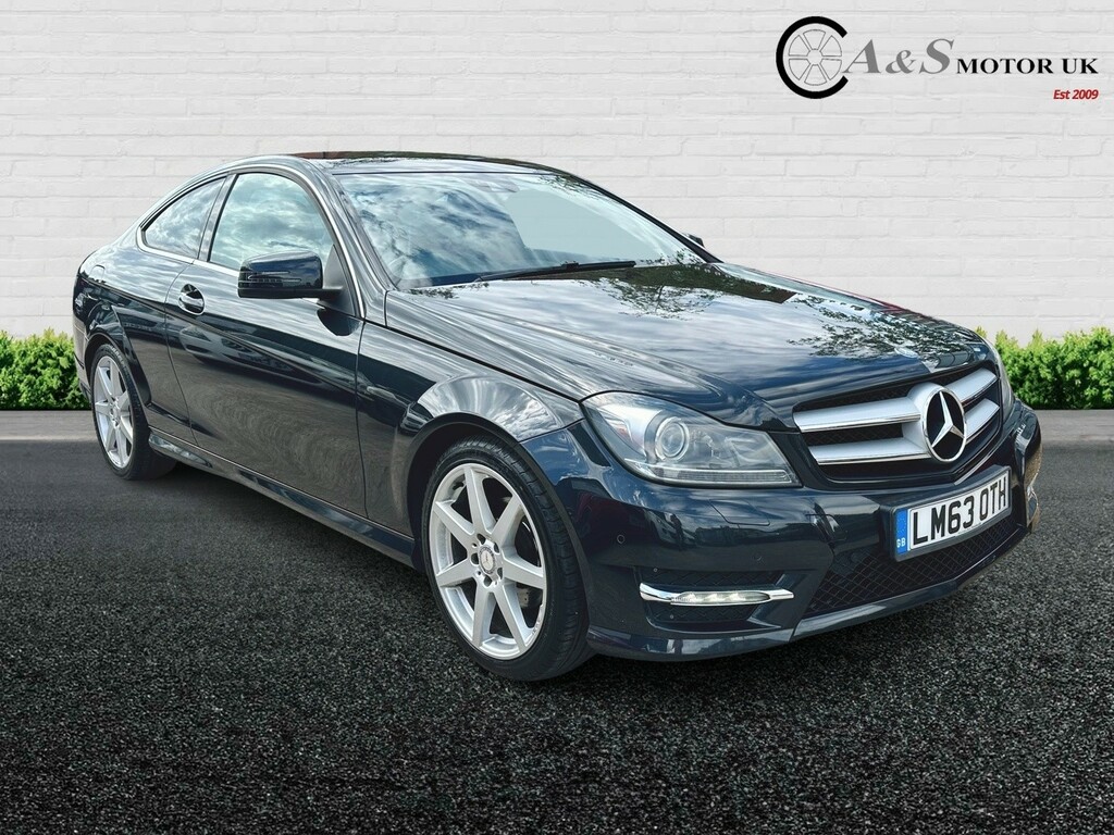 Mercedes-Benz C Class Coupe 2.1 C250 Cdi Amg Sport 201363 LM63OTH Black #3