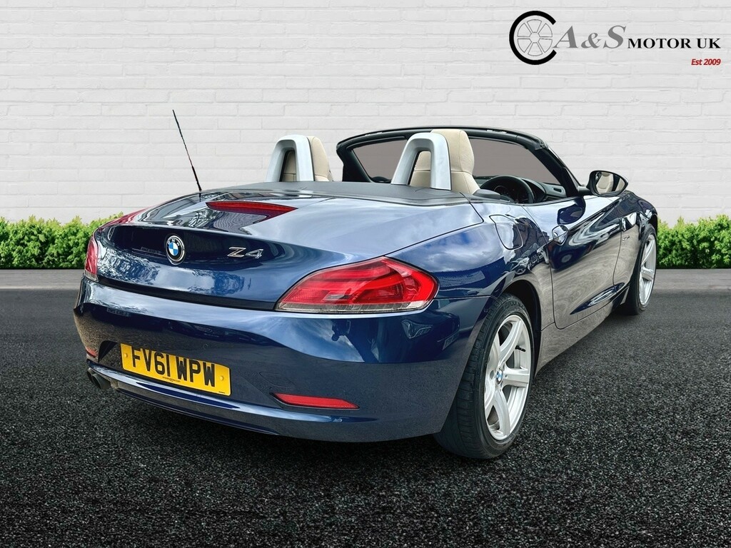 BMW Z4 Convertible 2.0 Z4 Sdrive20i Roadster 201161 Blue #4
