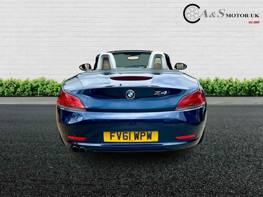 BMW Z4 Convertible 2.0 Z4 Sdrive20i Roadster 201161 Blue #5