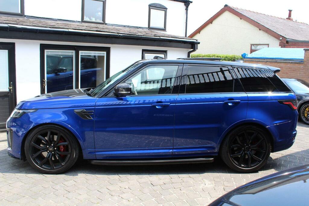 Land Rover Range Rover Sport 5.0 P575 V8 Svr Carbon Edition 4Wd Euro 6 S Blue #3