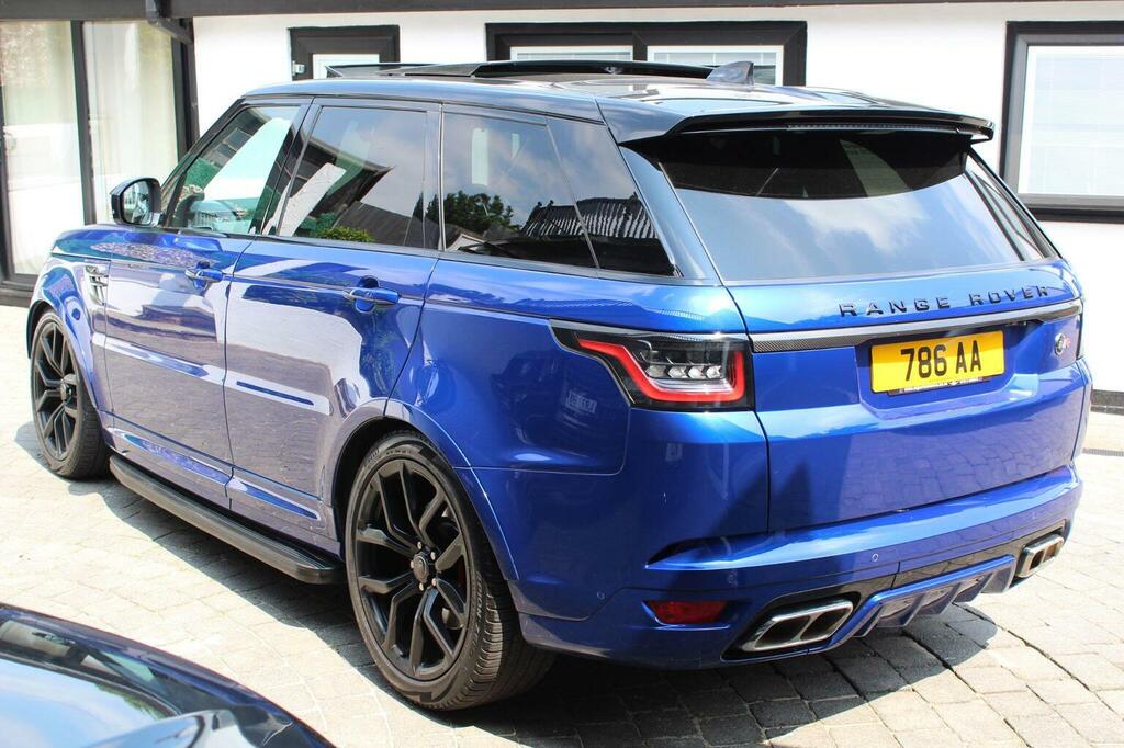 Land Rover Range Rover Sport 5.0 P575 V8 Svr Carbon Edition 4Wd Euro 6 S Blue #4