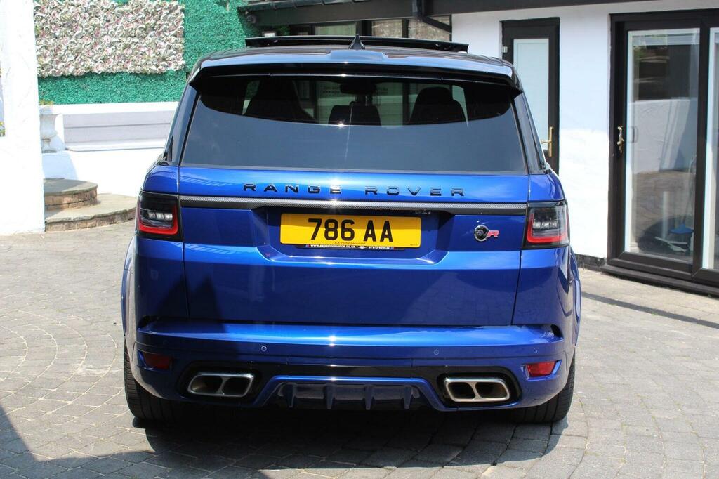 Land Rover Range Rover Sport 5.0 P575 V8 Svr Carbon Edition 4Wd Euro 6 S Blue #5