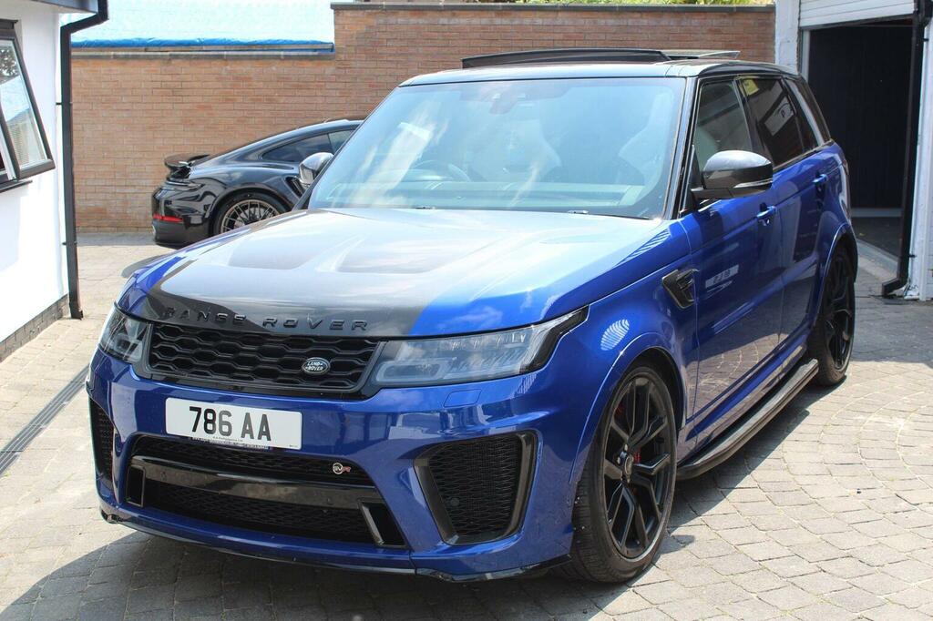 Land Rover Range Rover Sport 5.0 P575 V8 Svr Carbon Edition 4Wd Euro 6 S Blue #2