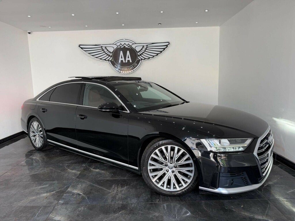 Audi A8 Saloon 3.0 Tdi V6 50 S Line Tiptronic Quattro Euro Black
