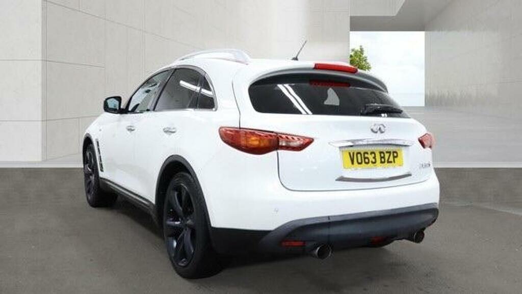 Infiniti FX Suv 3.0 30D V6 Executive 4Wd Euro 5 2013 VO63BZP White #5