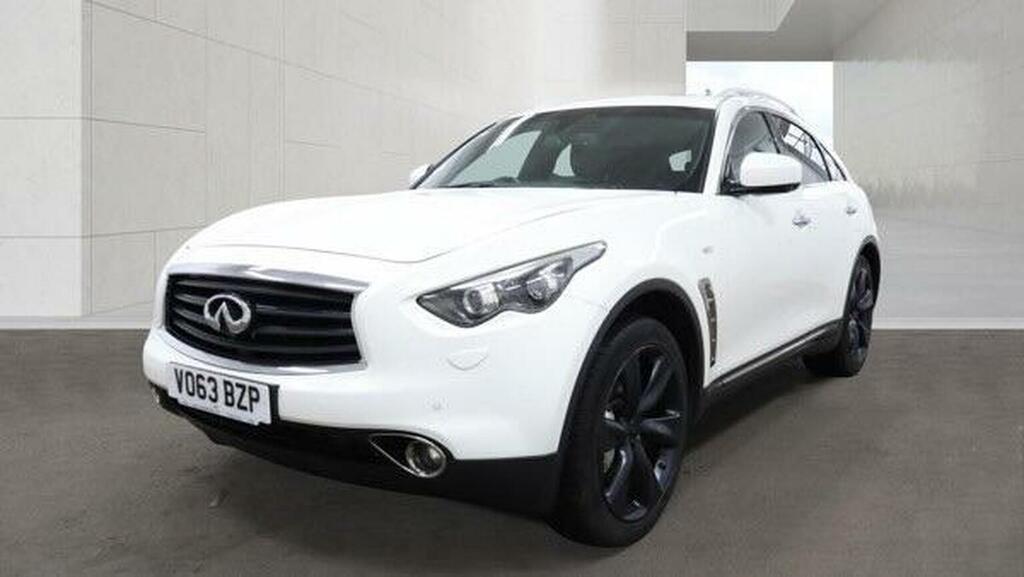 Infiniti FX Suv 3.0 30D V6 Executive 4Wd Euro 5 2013 VO63BZP White #2