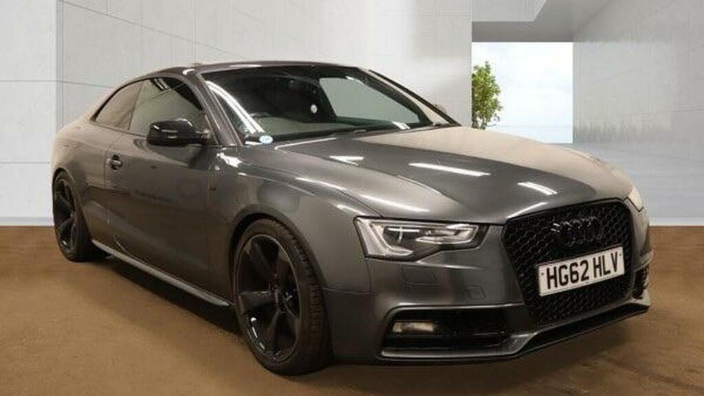 Audi A5 Coupe 2.0 Tfsi Black Edition S Tronic Quattro Euro Grey