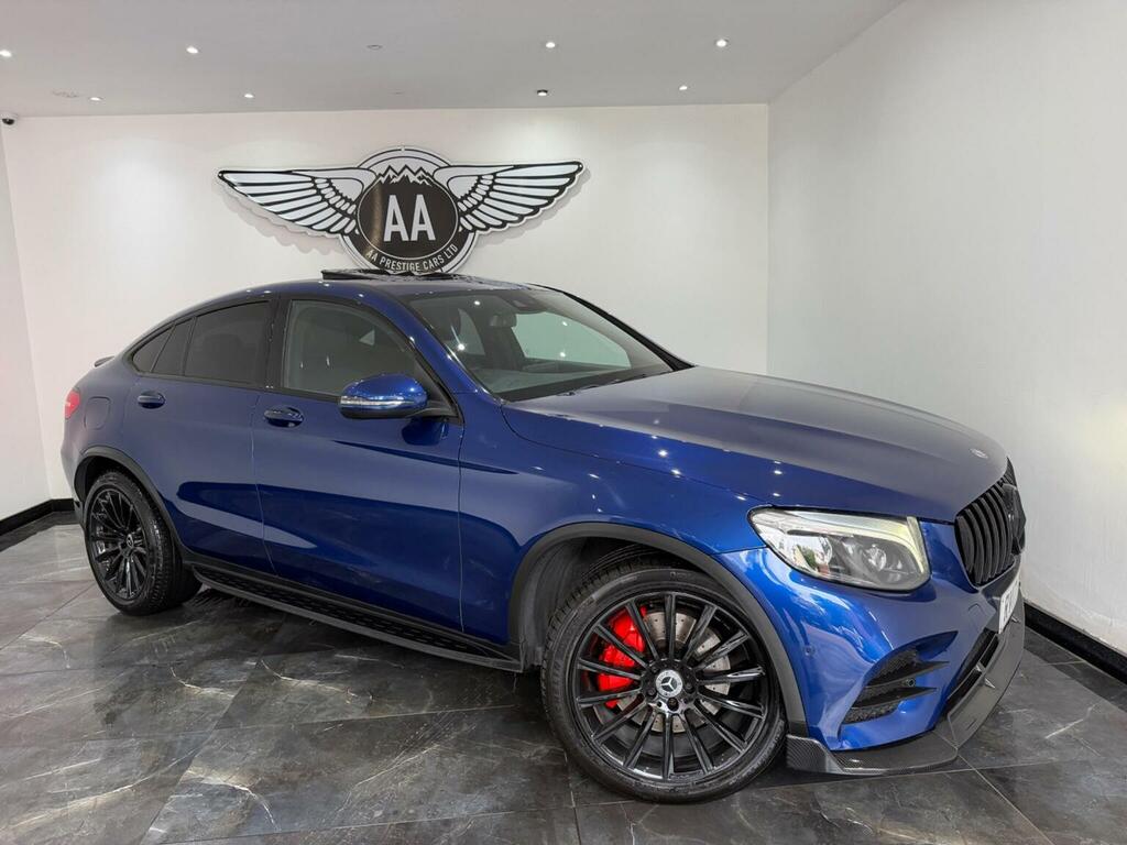 Mercedes-Benz GLC Class 2.1 Glc250d Amg Line Premium Plus Coupe G-tronic Blue